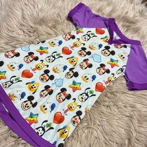 Disney Emoji Night Gown